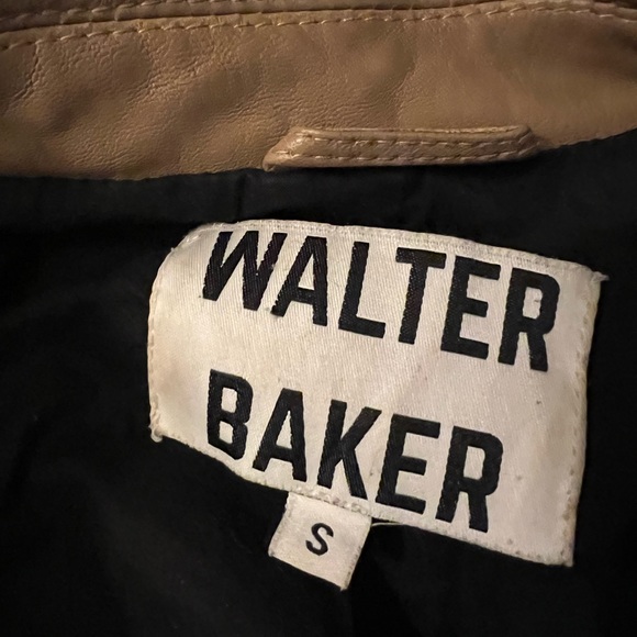 Leather Walter Baker jacket size S - Picture 9 of 12